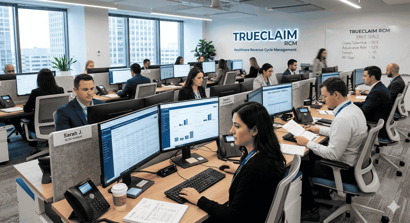 TrueClaim RCM Billing specialist team